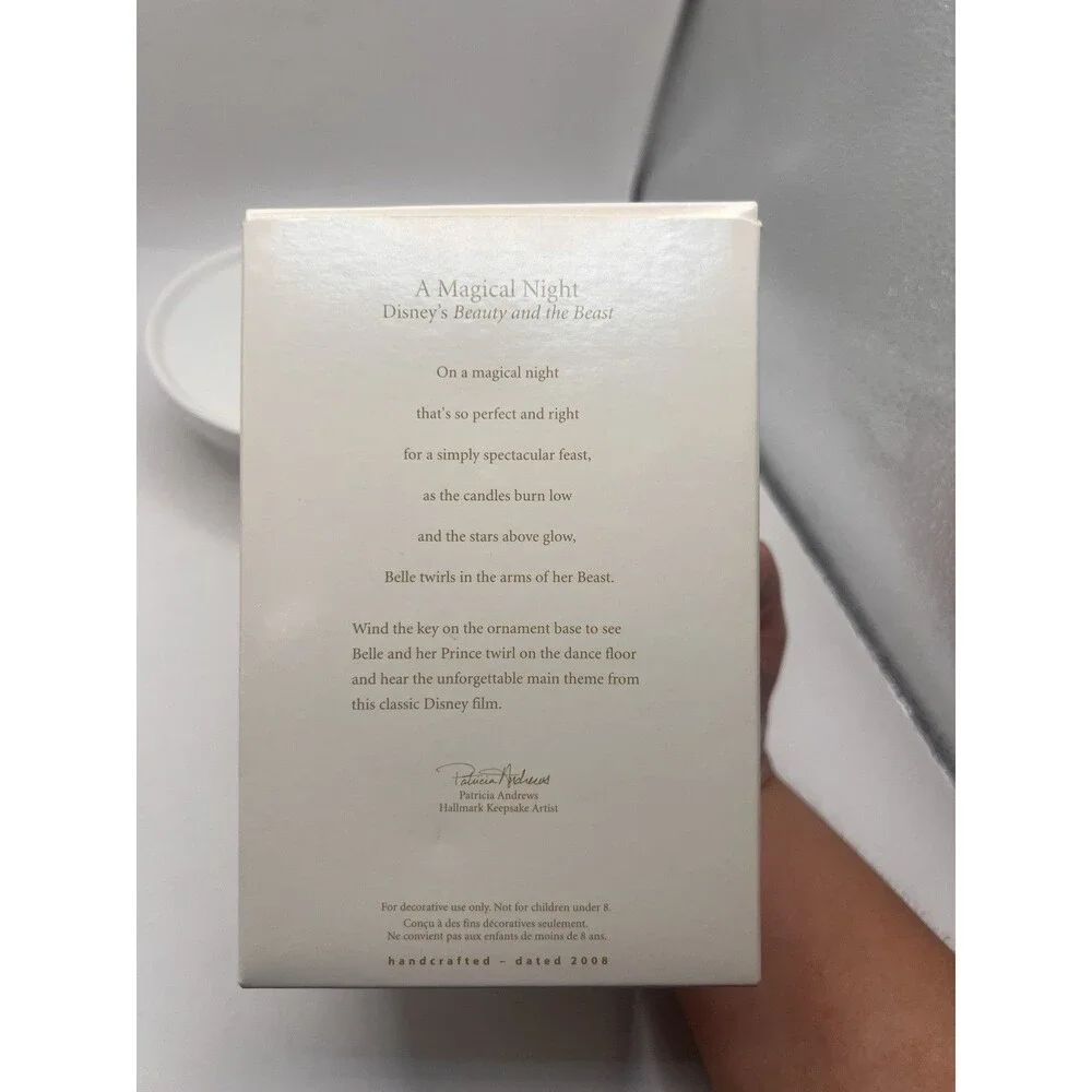 A Magical Night Disney's Beauty & The Beast Magic Hallmark Ornament